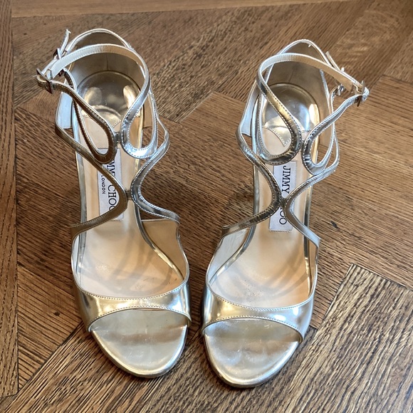 Jimmy Choo “Ivette” sandals with dust bag. Size 39 - Picture 2 of 16